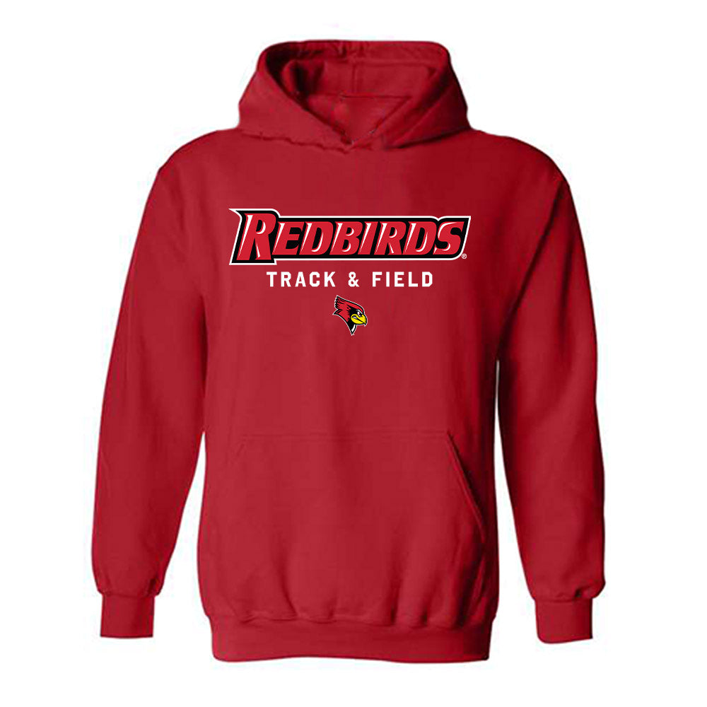 Illinois State - NCAA Women's Track & Field : Joycelyn Crum - Classic Shersey Hooded Sweatshirt-0
