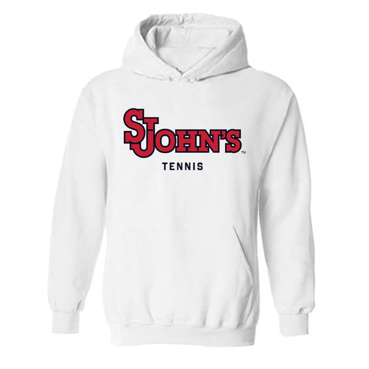 St. Johns - NCAA Women's Tennis : Nicoline Sartz-Lunde - Classic Shersey Hooded Sweatshirt-0