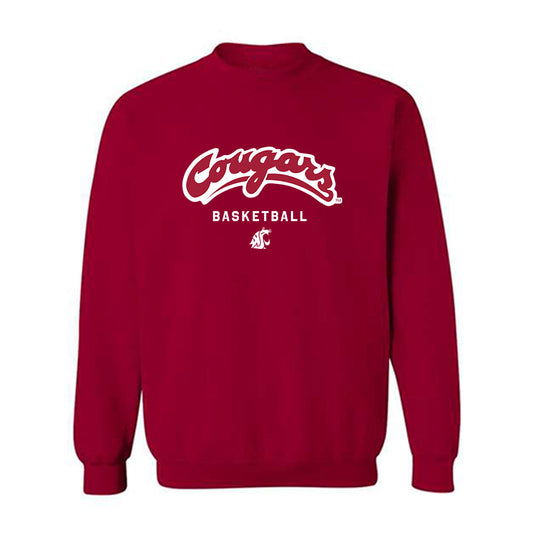 WSU - NCAA Men's Basketball : Dominik Robinson - Classic Shersey Crewneck Sweatshirt-0