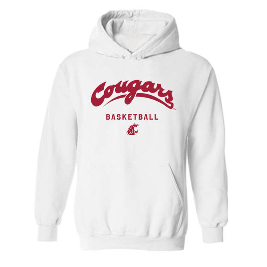 WSU - NCAA Men's Basketball : Dominik Robinson - Classic Shersey Hooded Sweatshirt-0