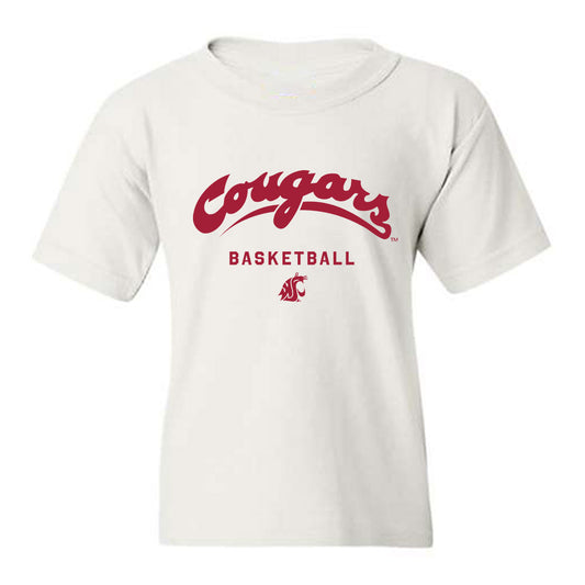 WSU - NCAA Men's Basketball : Dominik Robinson - Classic Shersey Youth T-Shirt-0