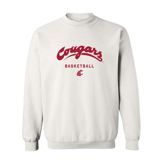 WSU - NCAA Men's Basketball : Dominik Robinson - Classic Shersey Crewneck Sweatshirt-0