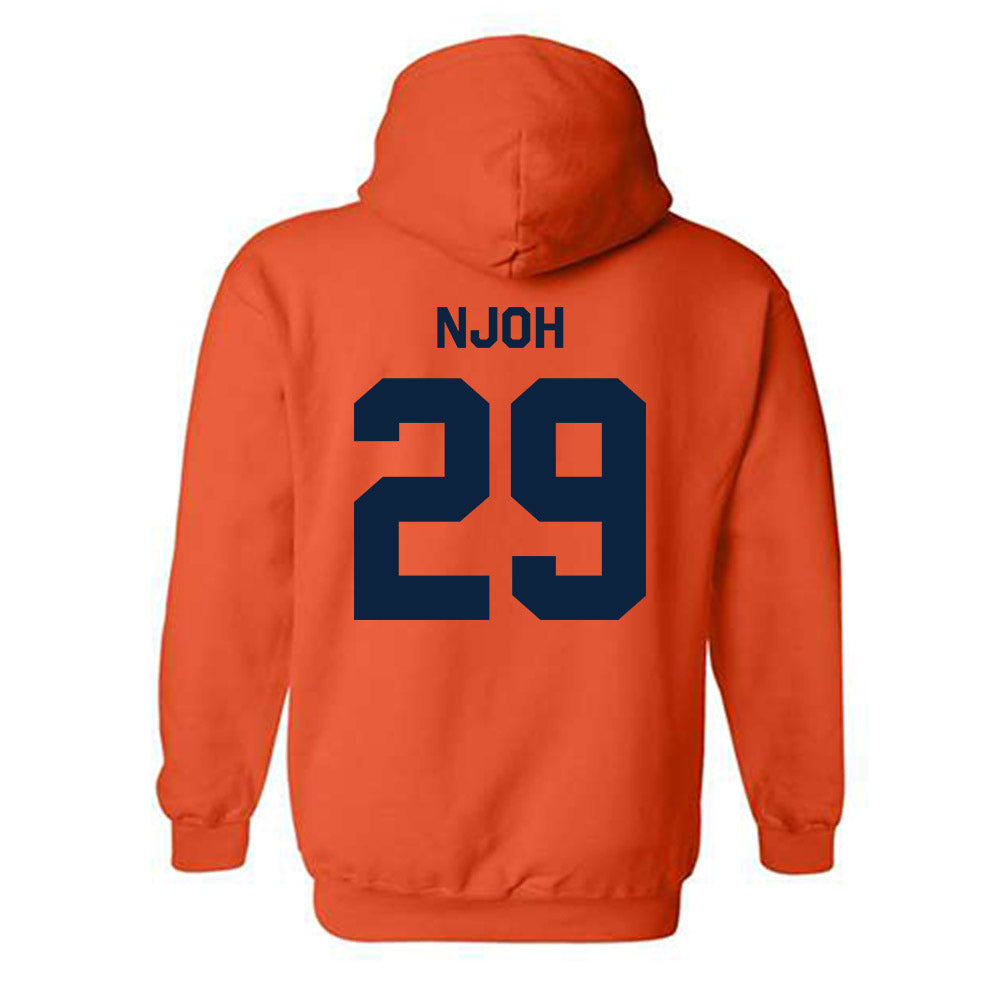 UTSA - NCAA Football : Tangoh Njoh - Classic Shersey Hooded Sweatshirt-1