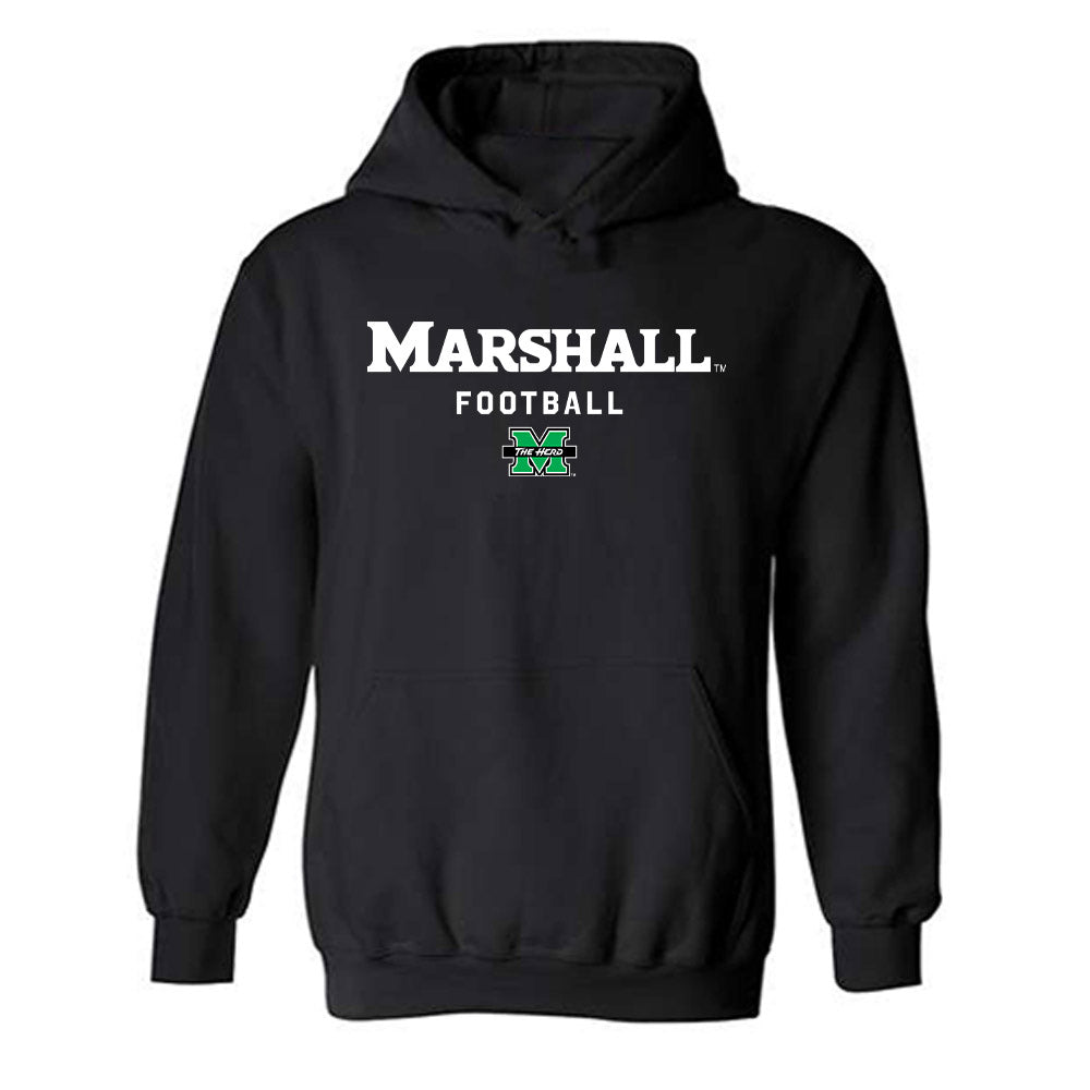 Marshall - NCAA Football : Deandre Tamarez - Classic Shersey Hooded Sweatshirt-0