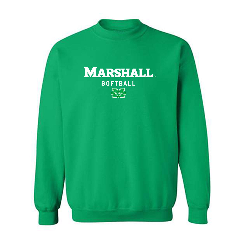 Marshall - NCAA Softball : Kaleea Washington - Classic Shersey Crewneck Sweatshirt-0