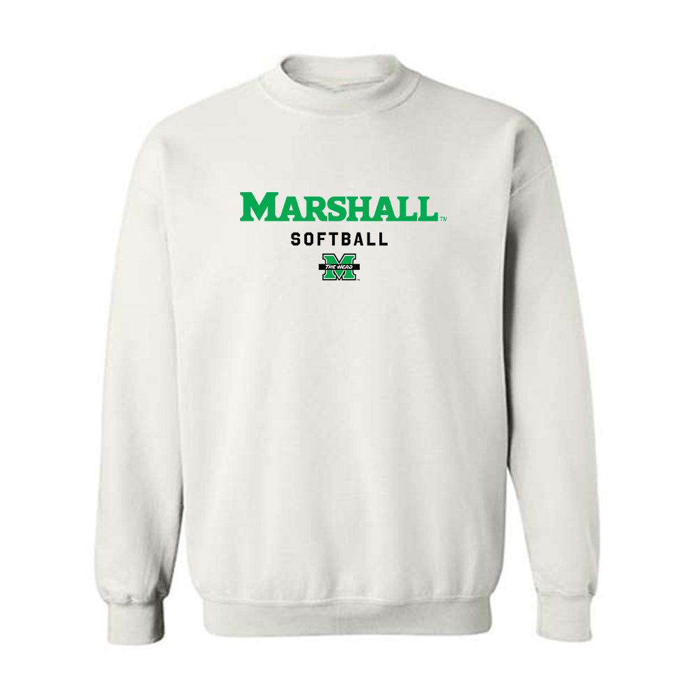 Marshall - NCAA Softball : Kaleea Washington - Classic Shersey Crewneck Sweatshirt-0
