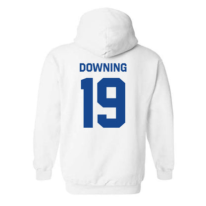 Seton Hall - NCAA Baseball : John Downing - Classic Shersey Hooded Sweatshirt-1