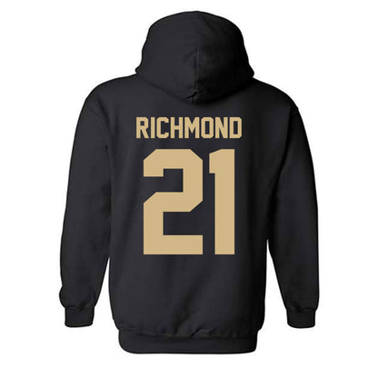 Purdue - NCAA Baseball : Cj Richmond - Classic Shersey Hooded Sweatshirt-1