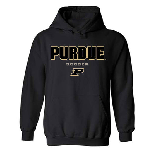 Purdue - NCAA Women's Soccer : Emilia Deppe - Classic Shersey Hooded Sweatshirt-0