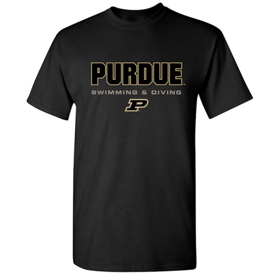 Purdue - NCAA Women's Swimming & Diving : Kate Mouser - Classic Shersey T-Shirt-0
