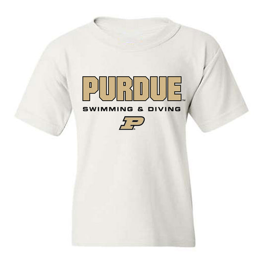 Purdue - NCAA Women's Swimming & Diving : Kate Mouser - Classic Shersey Youth T-Shirt-0
