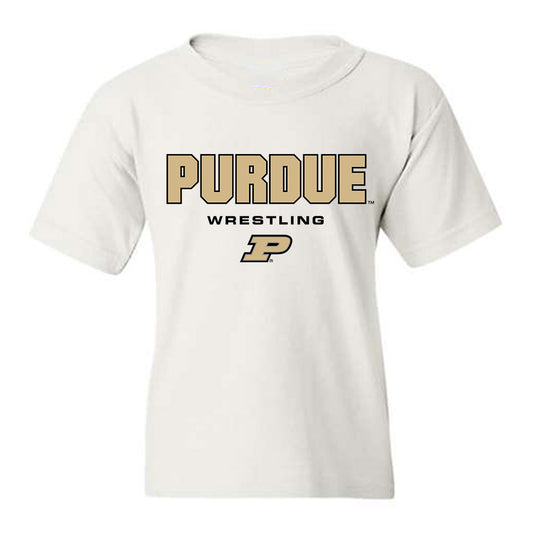 Purdue - NCAA Wrestling : Ashton Jackson - Classic Shersey Youth T-Shirt-0