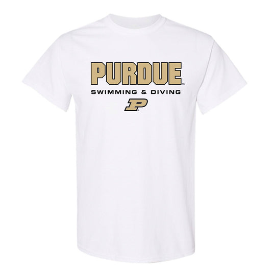 Purdue - NCAA Women's Swimming & Diving : Kate Mouser - Classic Shersey T-Shirt-0