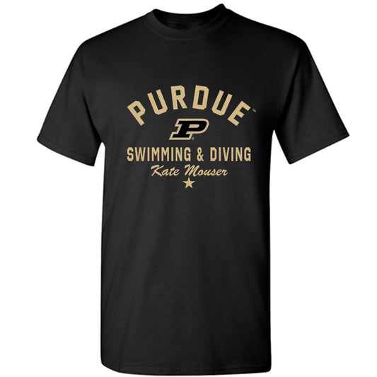 Purdue - NCAA Women's Swimming & Diving : Kate Mouser - Classic Shersey T-Shirt-0