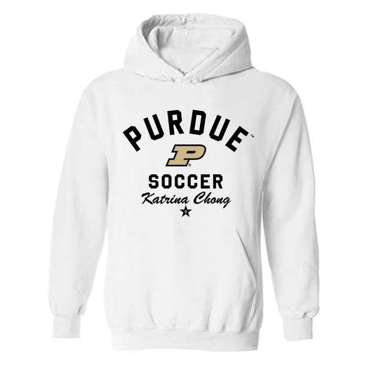 Purdue - NCAA Women's Soccer : Katrina Chong - Classic Shersey Hooded Sweatshirt-0