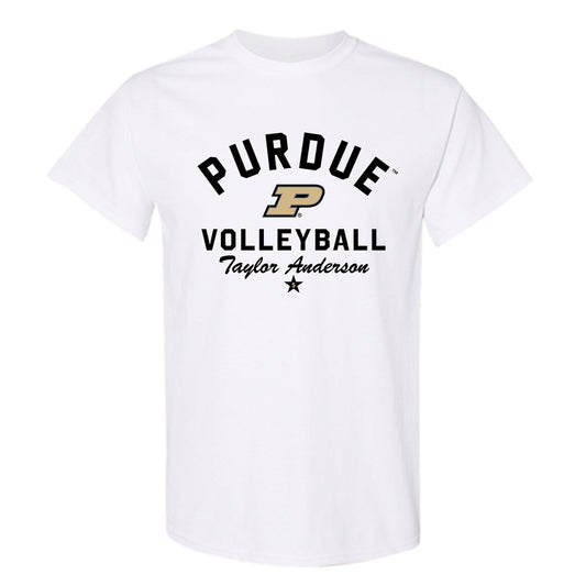 Purdue - NCAA Women's Volleyball : Taylor Anderson - Classic Shersey T-Shirt-0