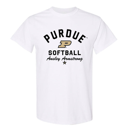 Purdue - NCAA Softball : Ansley Armstrong - Classic Shersey T-Shirt-0