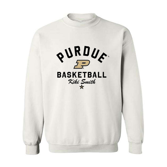 Purdue - NCAA Women's Basketball : Kiki Smith - Classic Shersey Crewneck Sweatshirt-0