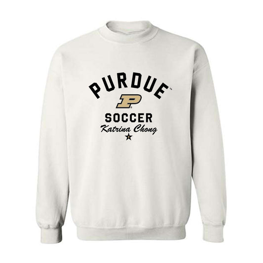 Purdue - NCAA Women's Soccer : Katrina Chong - Classic Shersey Crewneck Sweatshirt-0