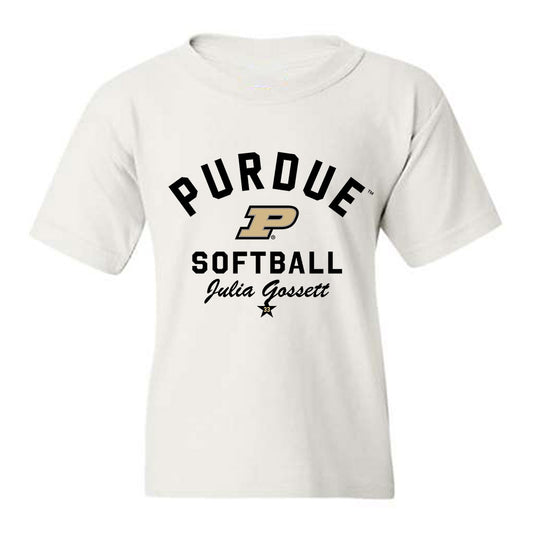 Purdue - NCAA Softball : Julia Gossett - Classic Shersey Youth T-Shirt-0
