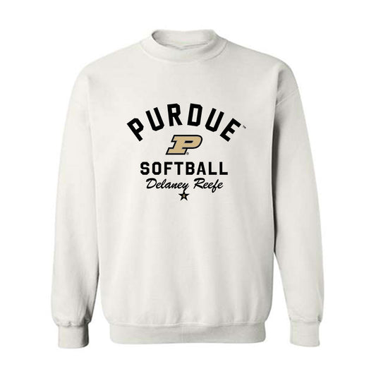 Purdue - NCAA Softball : Delaney Reefe - Classic Shersey Crewneck Sweatshirt-0