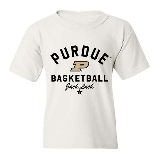 Purdue - NCAA Men's Basketball : Jack Lusk - Classic Shersey Youth T-Shirt-0