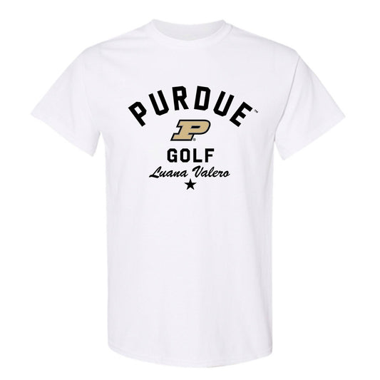 Purdue - NCAA Women's Golf : Luana Valero - Classic Shersey T-Shirt-0