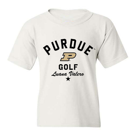 Purdue - NCAA Women's Golf : Luana Valero - Classic Shersey Youth T-Shirt-0