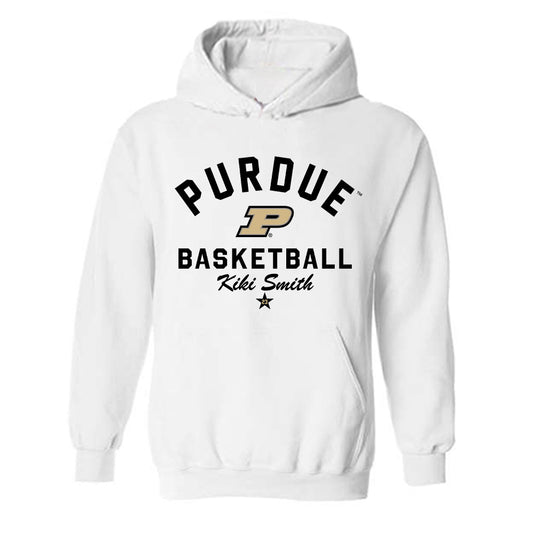 Purdue - NCAA Women's Basketball : Kiki Smith - Classic Shersey Hooded Sweatshirt-0