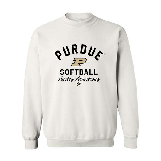 Purdue - NCAA Softball : Ansley Armstrong - Classic Shersey Crewneck Sweatshirt-0