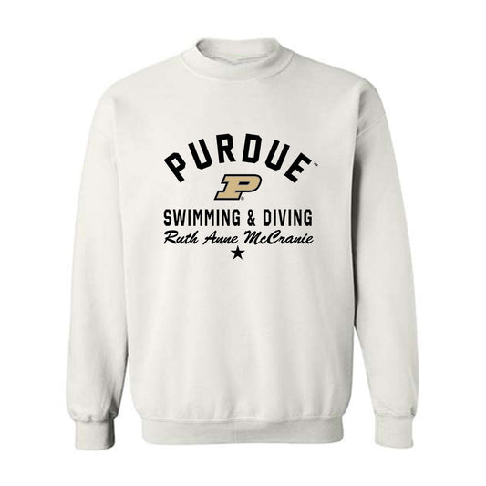 Purdue - NCAA Women's Swimming & Diving : Ruth Anne McCranie - Classic Shersey Crewneck Sweatshirt-0