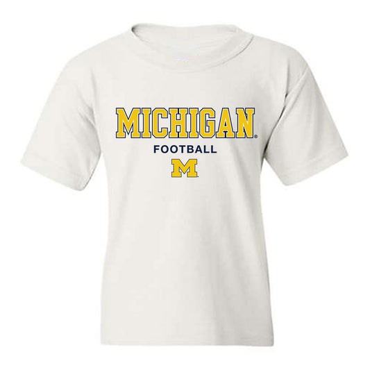 Michigan - NCAA Football : Marlin Klein - Classic Shersey Youth T-Shirt-0
