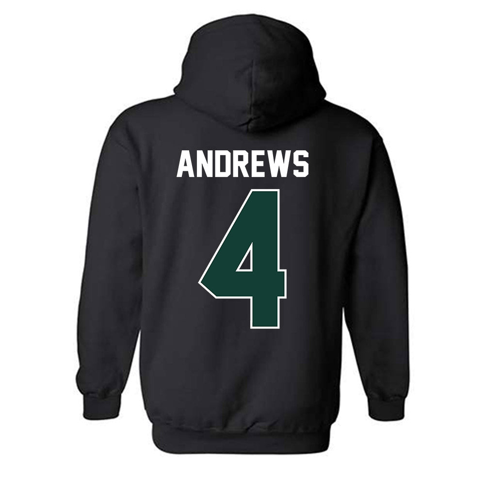 Michigan State - NCAA Women's Volleyball : Madi Andrews - Classic Shersey Hooded Sweatshirt-7