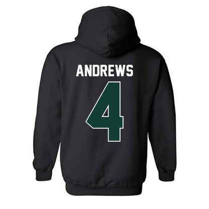Michigan State - NCAA Women's Volleyball : Madi Andrews - Classic Shersey Hooded Sweatshirt-7