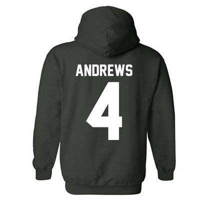 Michigan State - NCAA Women's Volleyball : Madi Andrews - Classic Shersey Hooded Sweatshirt-5