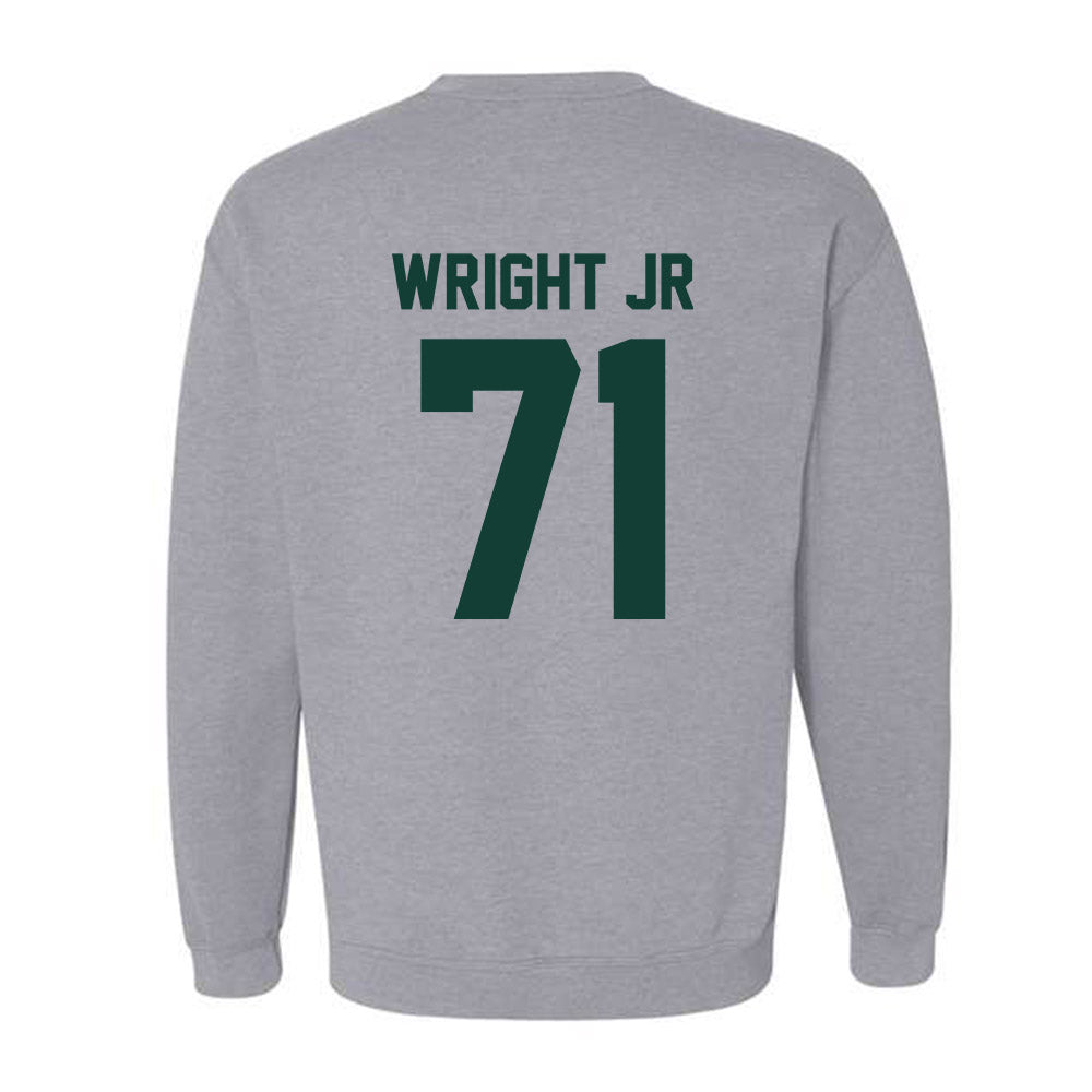 Michigan State - NCAA Football : Robert Wright Jr - Classic Shersey Crewneck Sweatshirt-6