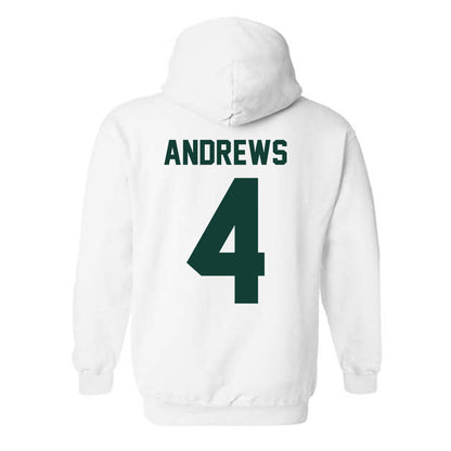 Michigan State - NCAA Women's Volleyball : Madi Andrews - Classic Shersey Hooded Sweatshirt-4