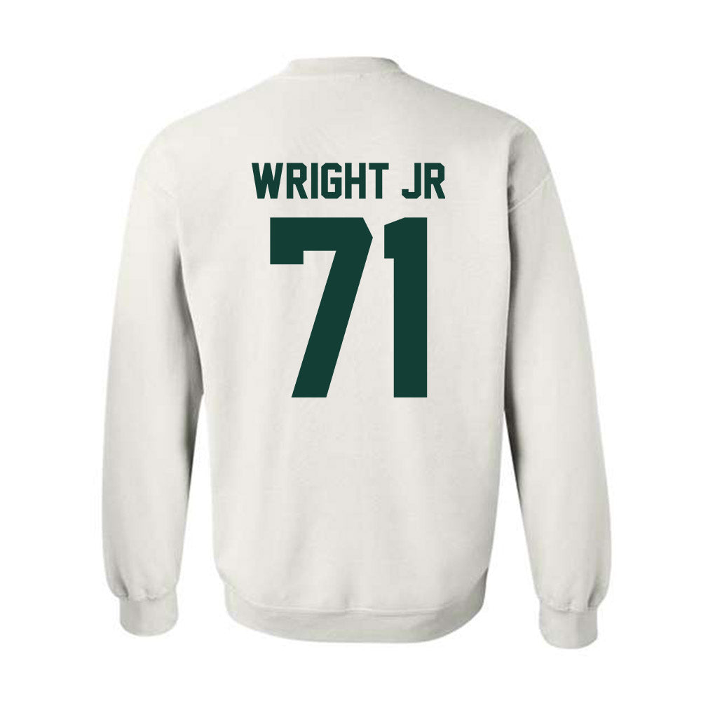 Michigan State - NCAA Football : Robert Wright Jr - Classic Shersey Crewneck Sweatshirt-4