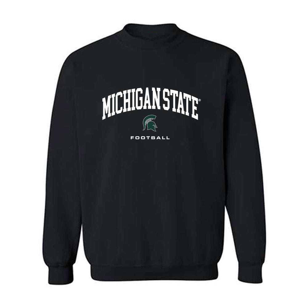 Michigan State - NCAA Football : Robert Wright Jr - Classic Shersey Crewneck Sweatshirt-3