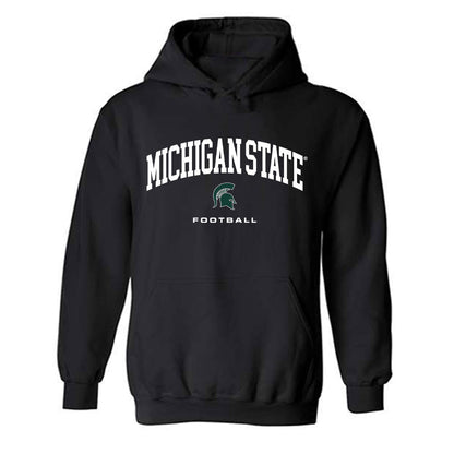 Michigan State - NCAA Football : Robert Wright Jr - Classic Shersey Hooded Sweatshirt-3