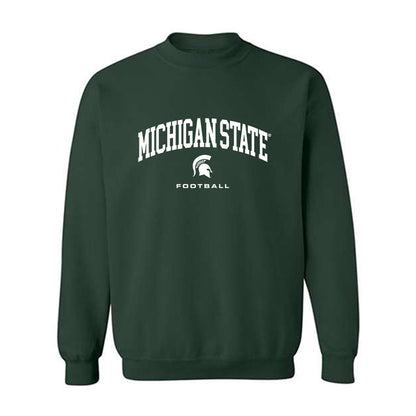 Michigan State - NCAA Football : Robert Wright Jr - Classic Shersey Crewneck Sweatshirt-1