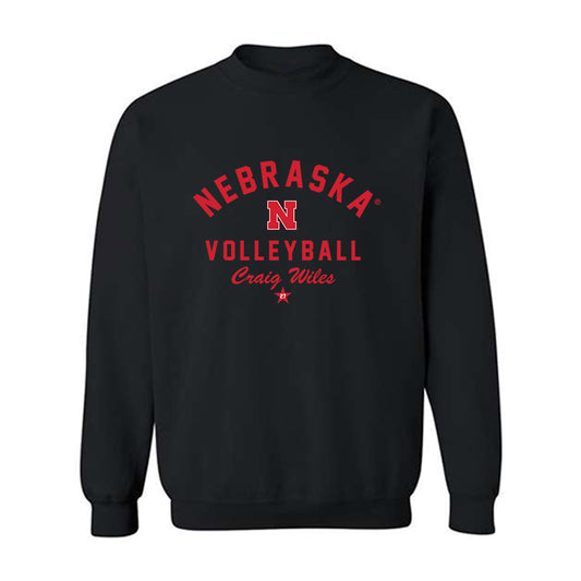Nebraska - NCAA Women's Volleyball : Craig Wiles - Classic Shersey Crewneck Sweatshirt-0