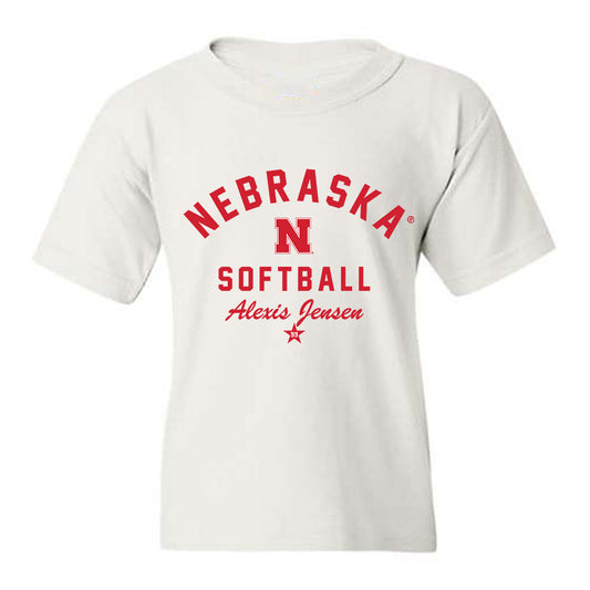 Nebraska - NCAA Softball : Alexis Jensen - Classic Shersey Youth T-Shirt-0
