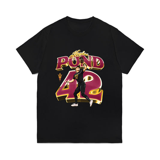 Arizona State - NCAA Softball : Kaylee Pond - Collage Comfort Colors T-Shirt-0