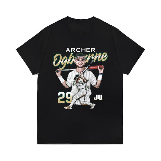 Jacksonville - NCAA Baseball : Archer Ogbourne - Collage Comfort Colors T-Shirt-0