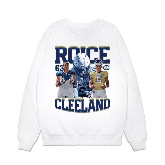 UC Davis - NCAA Football : Roice Cleeland - Premium Crewneck Sweatshirt-0