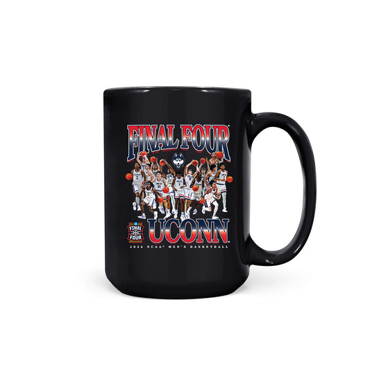 UConn - NCAA Mens Basketball - Final Four® NCAA® March Madness® 2026 Coffee Mug-0