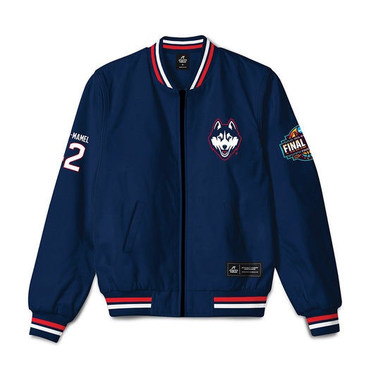 UConn - NCAA Women's Basketball : Gandy Malou-Mamel - Final Four NCAA® March Madness® 2026 Bomber Jacket-0