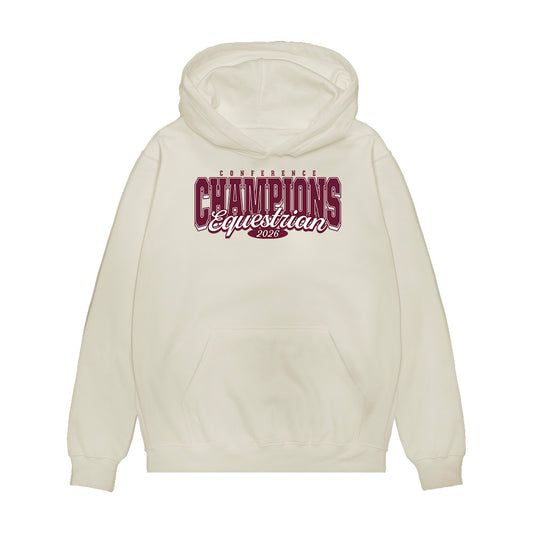 Texas A&M - NCAA Equestrian : Dylanne Rodriguez - Conference Champions Premium Hooded Sweatshirt-0