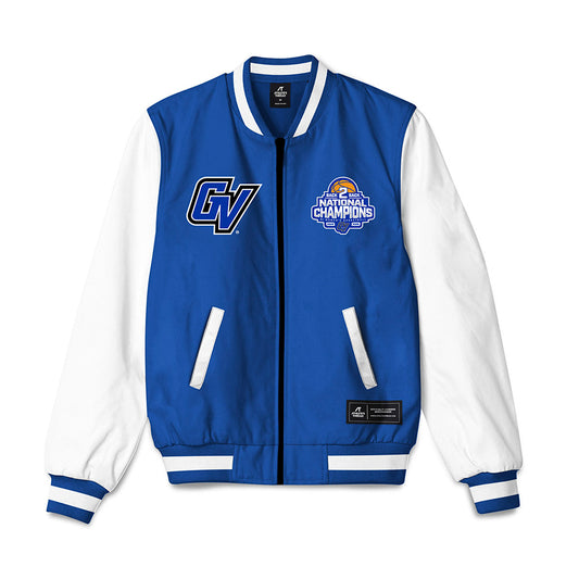 Grand Valley - NCAA Women's Basketball : Avery Lay - 2026 Back to Back DII National Champions Bomber Jacket-0